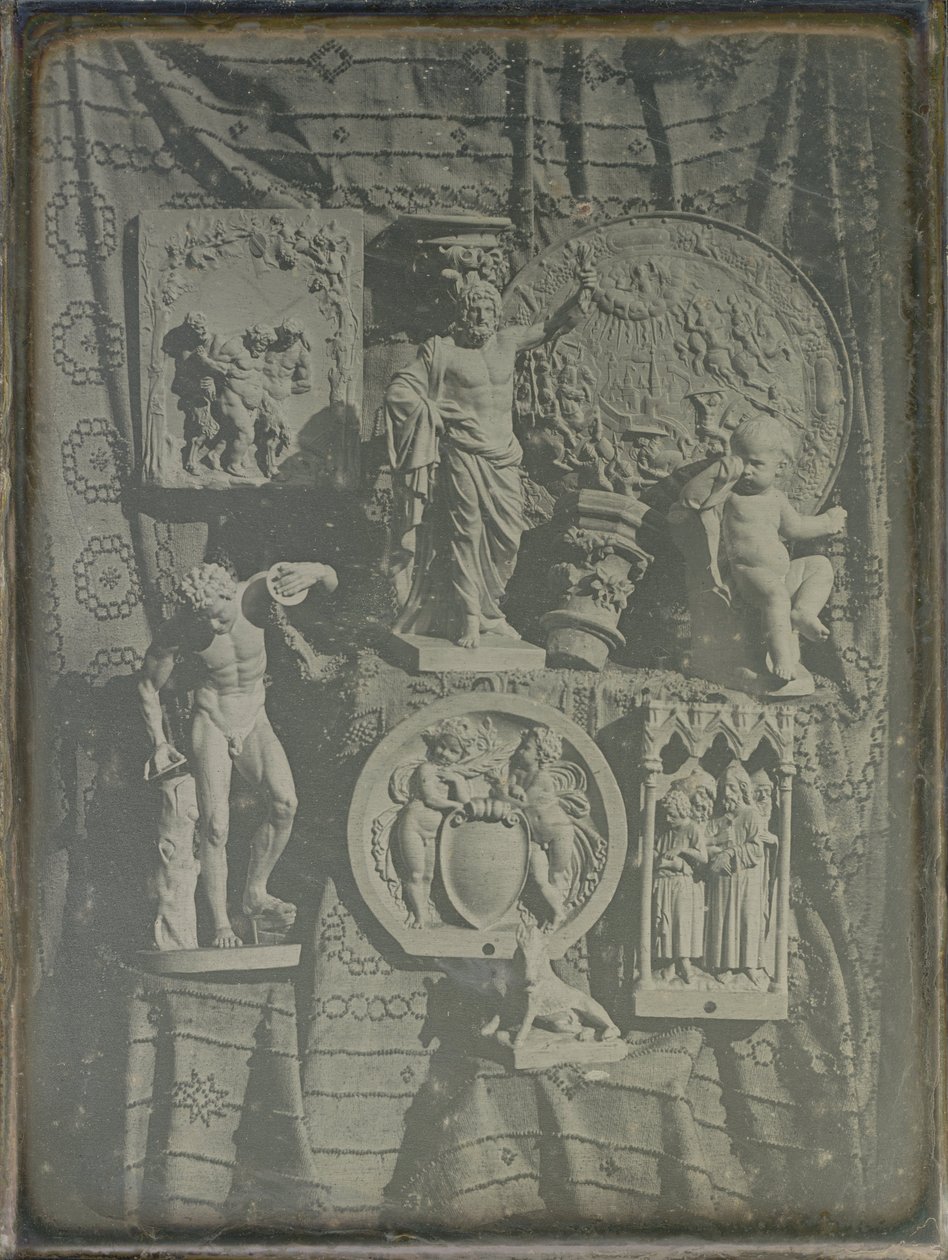 Alçı Dökümlü Natürmort by Baron Armand Pierre Séguier