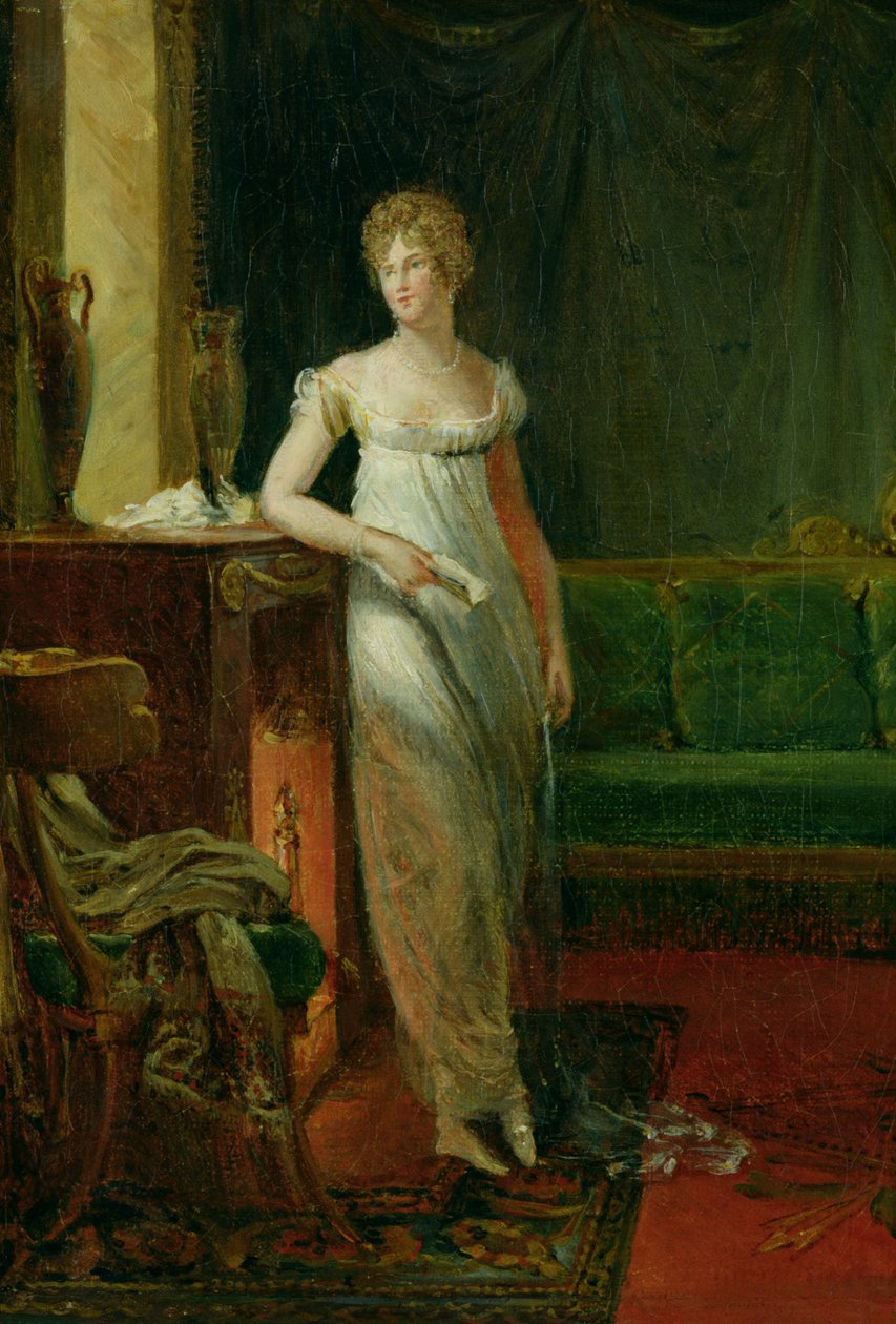 Catherine Worlee (1762-1835) Talleyrand-Perigord Düşesi, 1805 by Baron François Pascal Simon Gérard