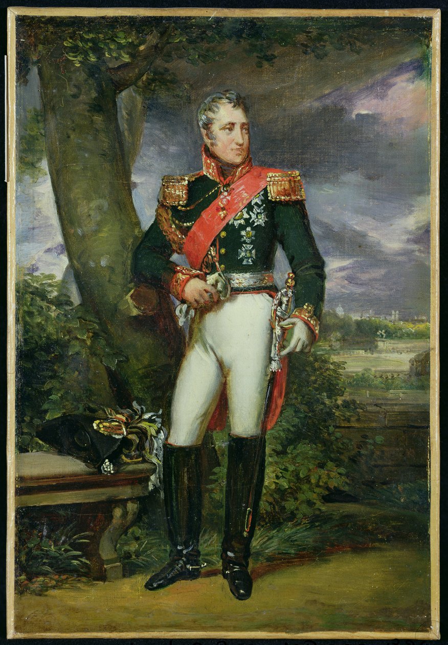 Charles-Andre (1764-1832) Count Pozzo di Borgo, 1824  by Baron François Pascal Simon Gérard