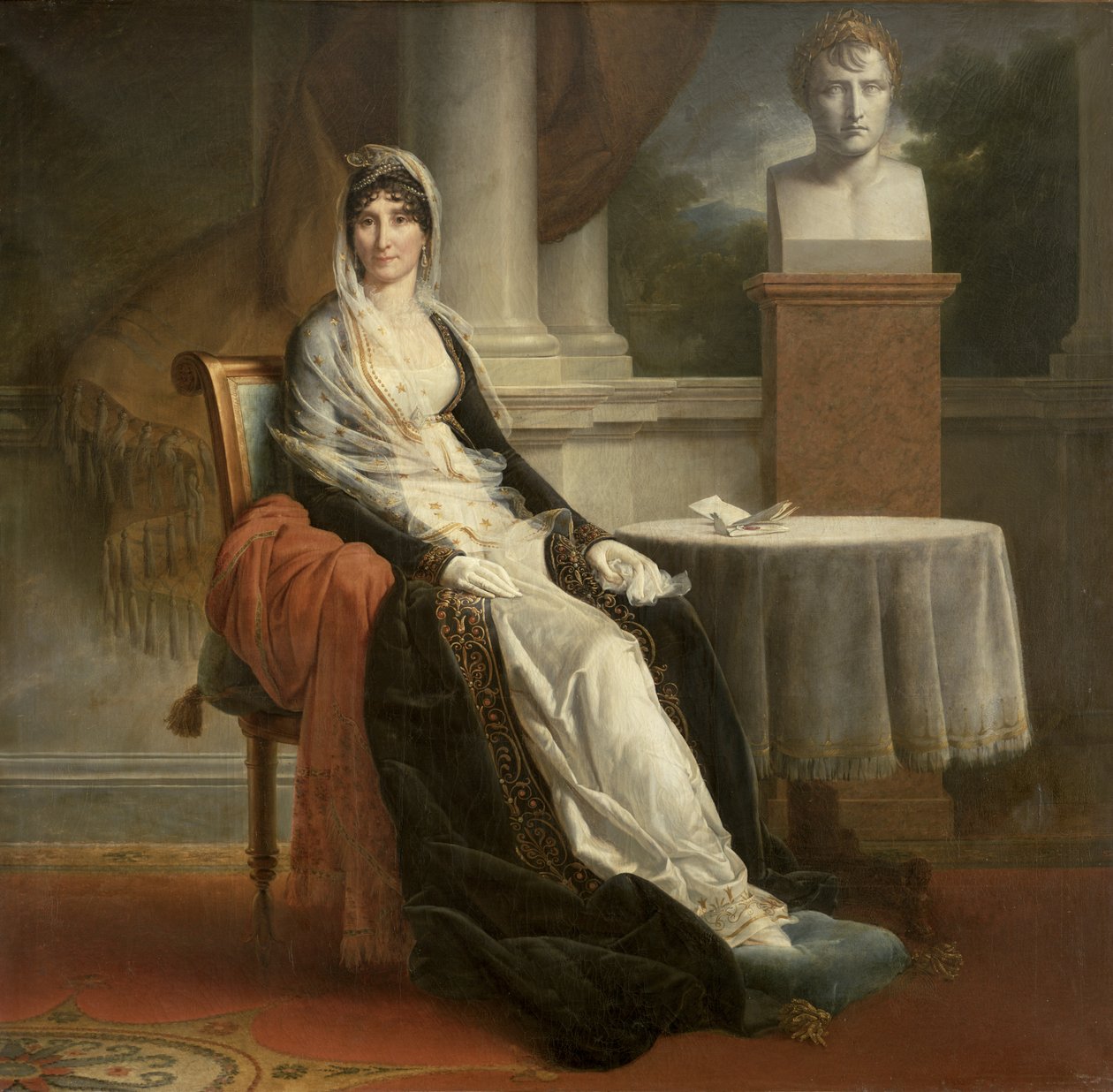 Marie-Laetitia Ramolino (1750-1836) 1803 by Baron François Pascal Simon Gérard
