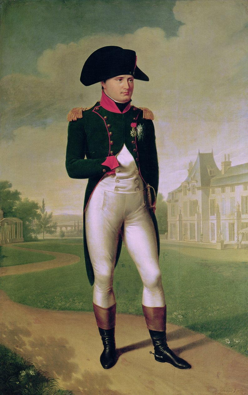 Napolyon I (1769-1821), Chateau de Malmaison Önünde, 1804 by Baron François Pascal Simon Gérard
