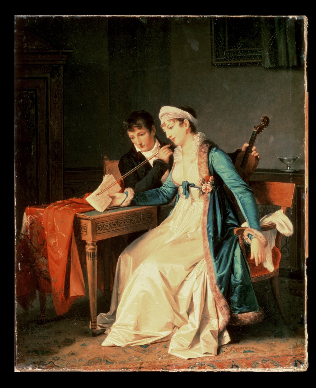 Müzik Dersi, 1790 by Baron François Pascal Simon Gérard