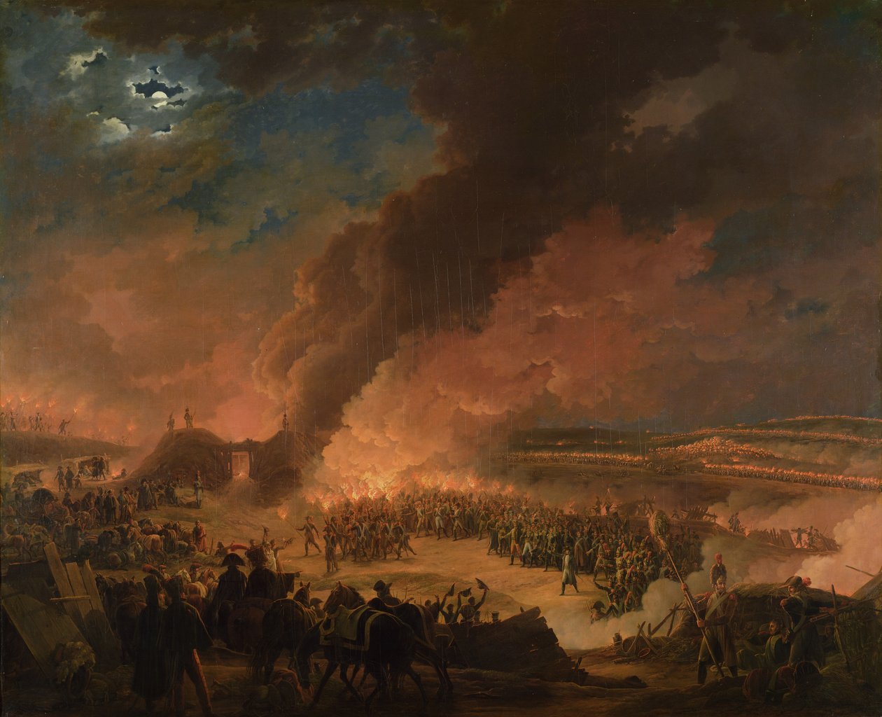 Napolyon (1769-1821) Austerlitz Savaşı Arifesinde Bivouac