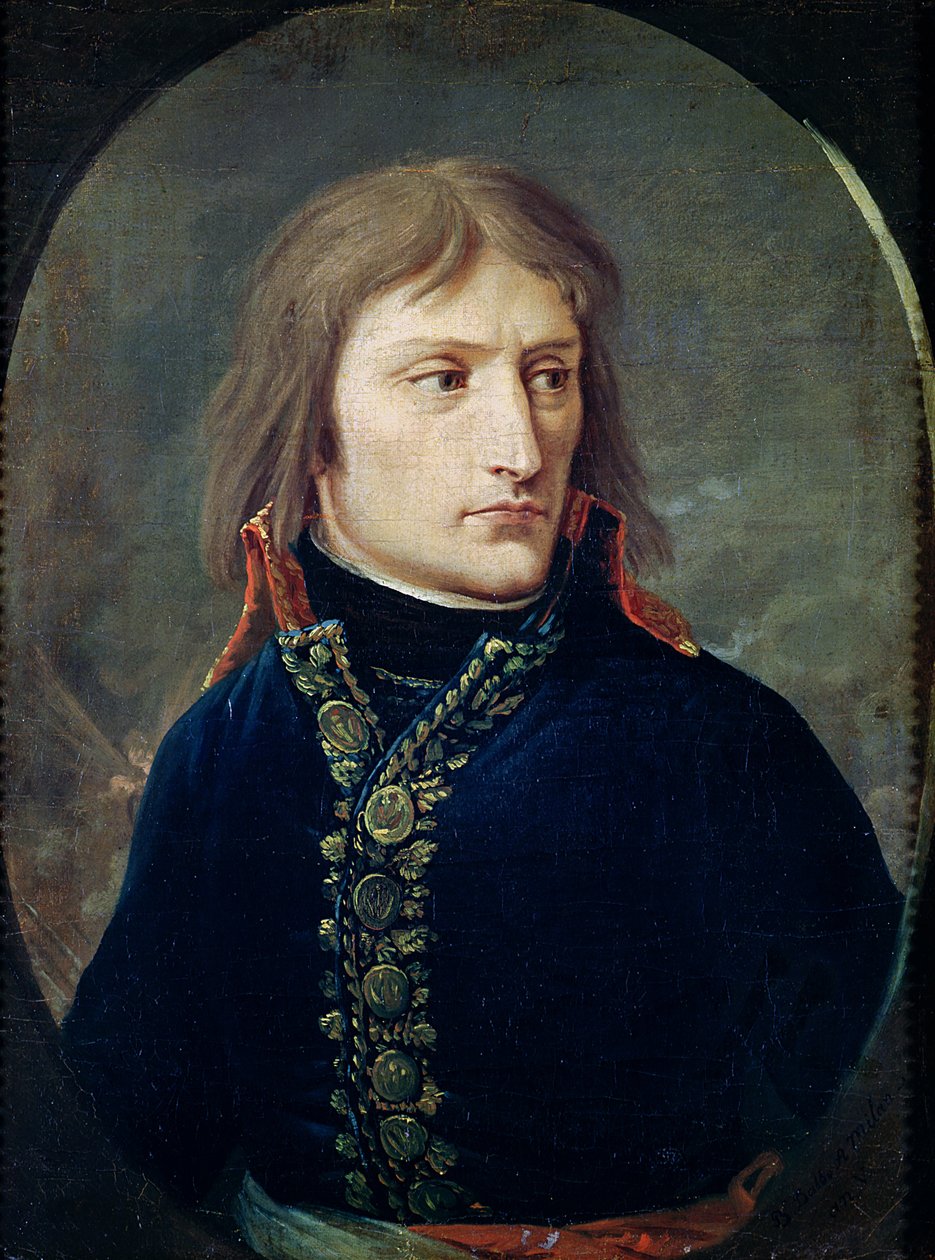 Napolyon Bonapart (1769-1821), İtalyan Ordusu Başkomutanı olarak, 1796-97 by Baron Louis Albert Bacler d