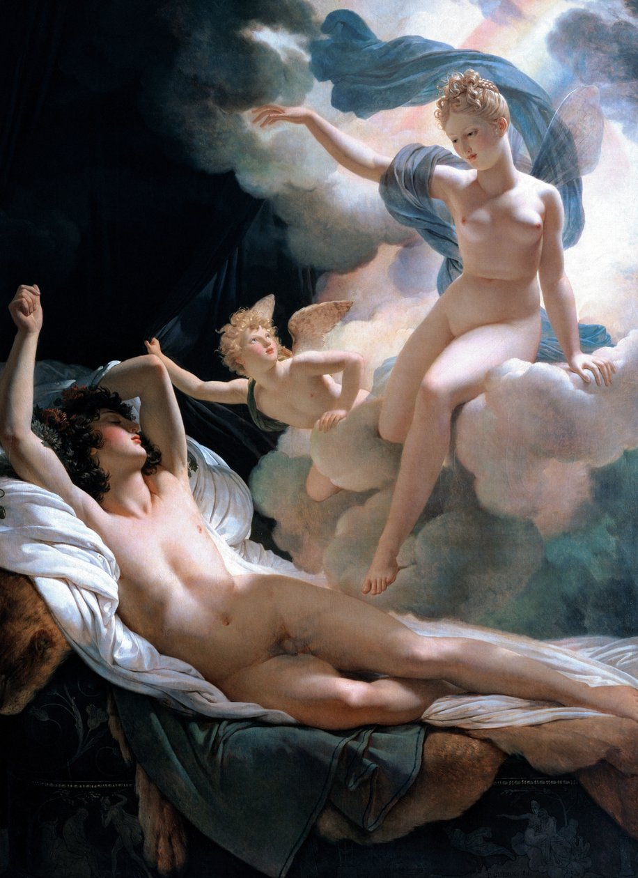 Morpheus ve İris, 1811 by Baron Pierre Narcisse Guerin