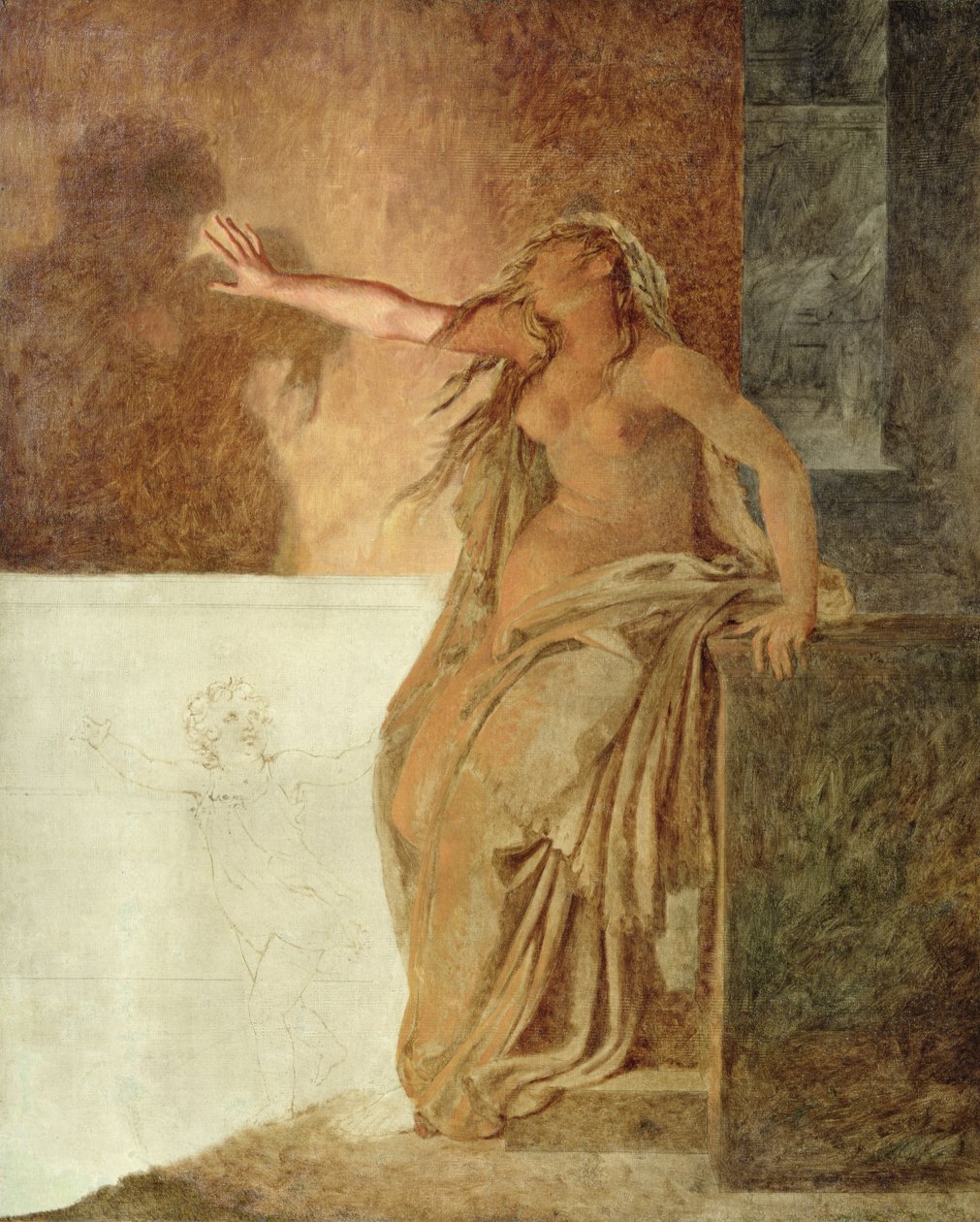 Üzüntü by Baron Pierre Narcisse Guerin