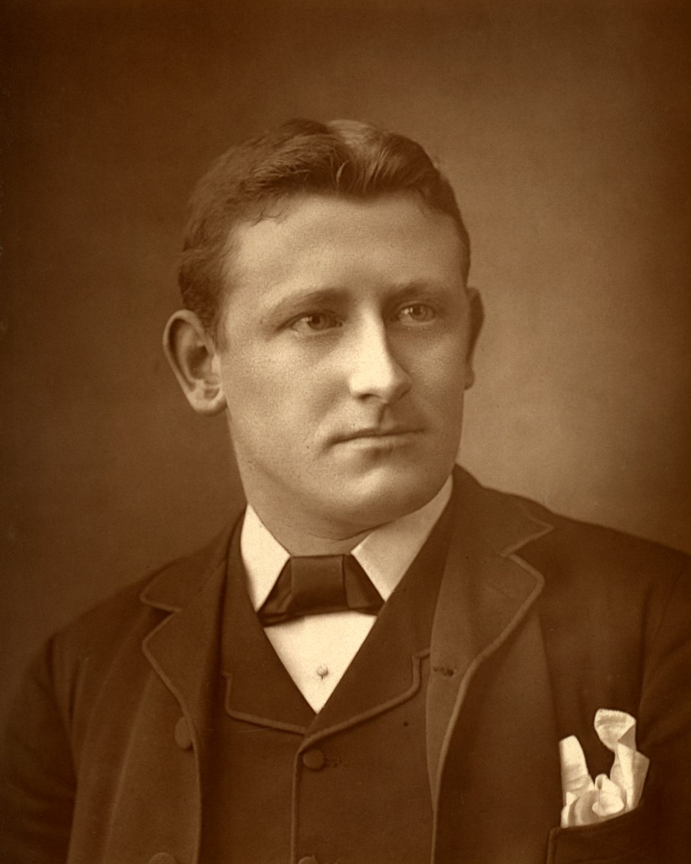 Austin Brereton, İngiliz yazar, 1886 by Barraud