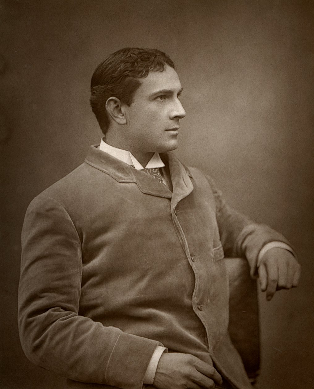 Maurice Barrymore, İngiliz aktör, 1886 by Barraud