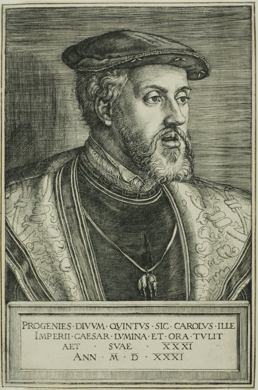 İmparator Charles V by Barthel Beham