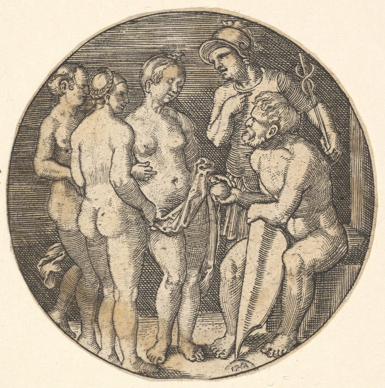 Paris nüshasının hükmü, 16. yüzyıl by Barthel Beham