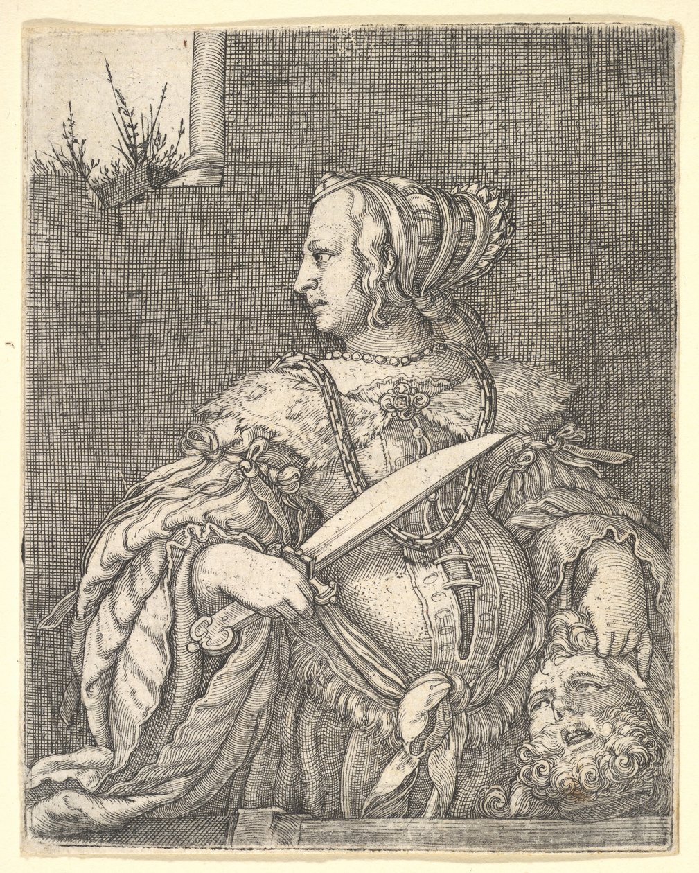 Judith, ca. 1526. by Barthel Beham