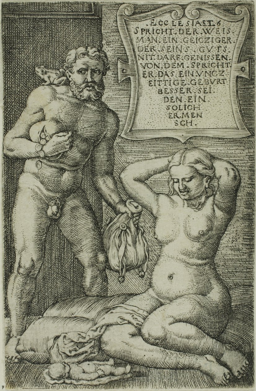 Cimri ve Düşük by Barthel Beham