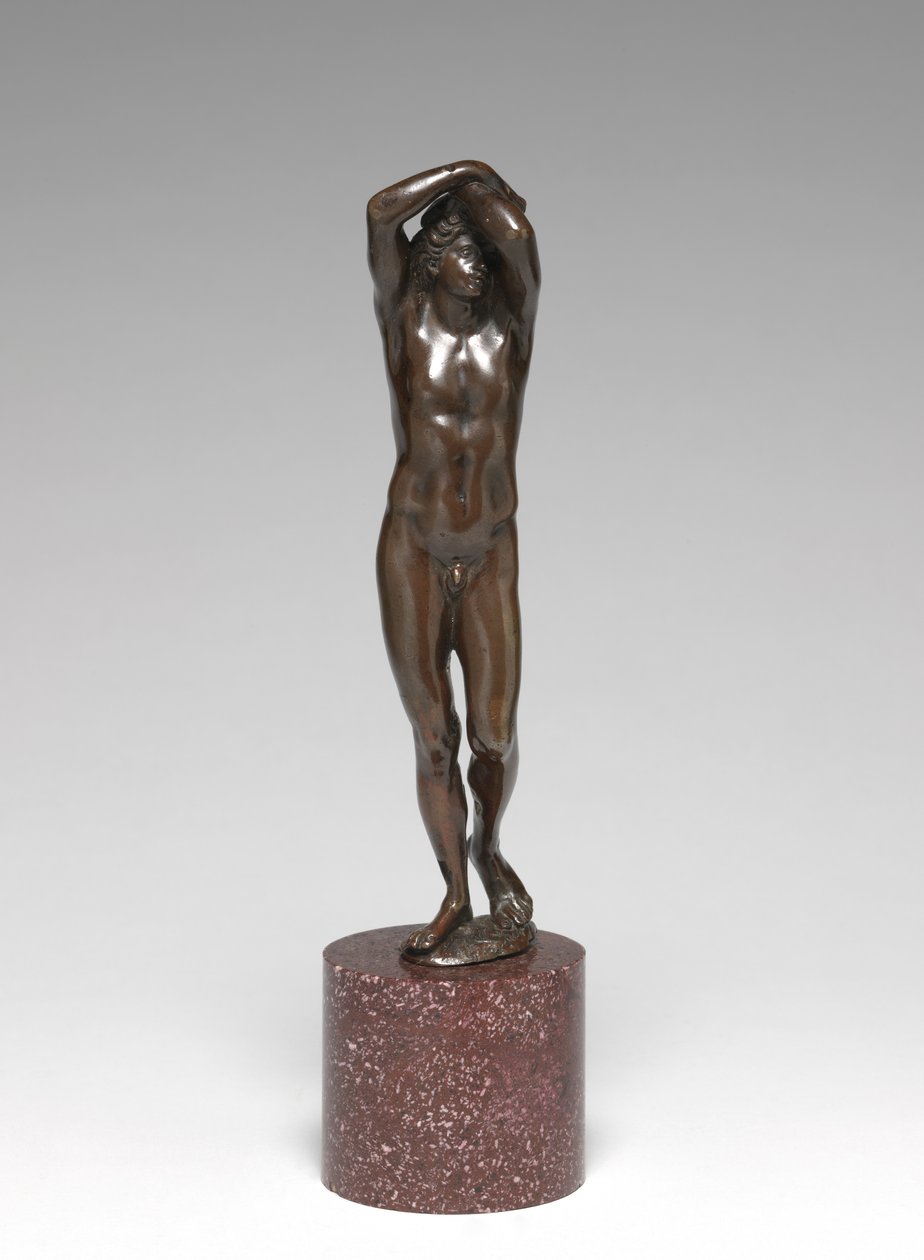 Daimi Gençlik, Narcissus olarak bilinir, c.1650 (bakır ve bronz) by Barthelemy Prieur