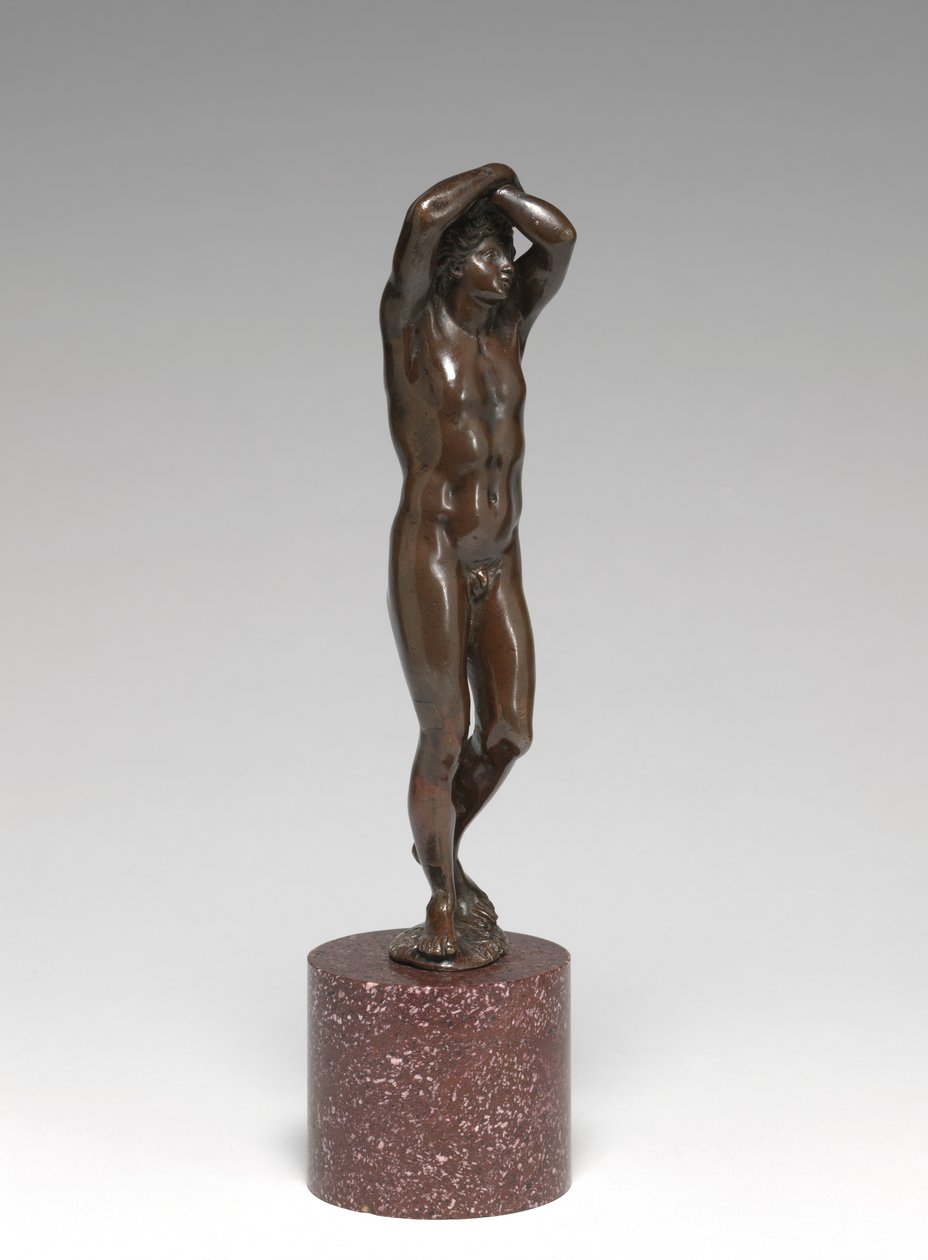 Daimi Gençlik, Narcissus olarak bilinir, c.1650 (bakır ve bronz) by Barthelemy Prieur