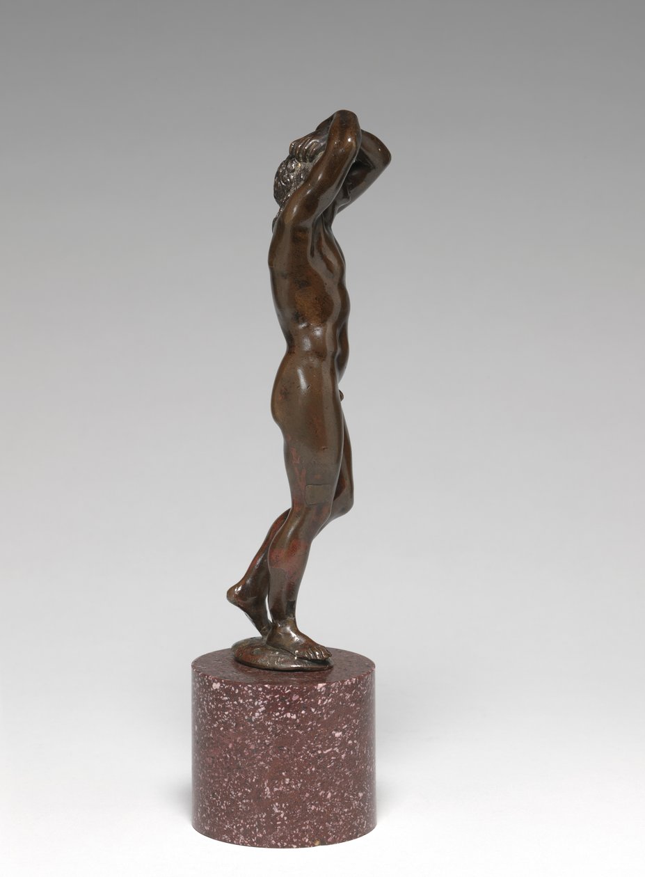 Daimi Gençlik, Narcissus olarak bilinir, c.1650 (bakır ve bronz) by Barthelemy Prieur