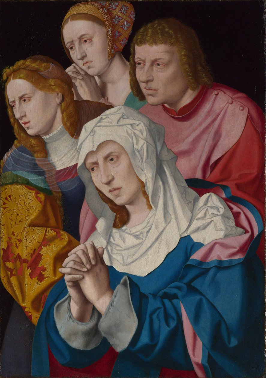 Bakire, Aziz Yuhanna, Mecdelli Meryem ve Kutsal Kadın, c.1535 by Bartholomaeus Bruyn