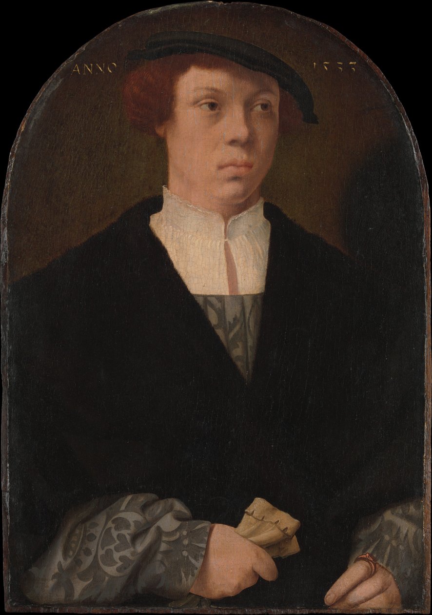 Bir Adamın Portresi, 1533. by Bartholomaeus Bruyn the Elder