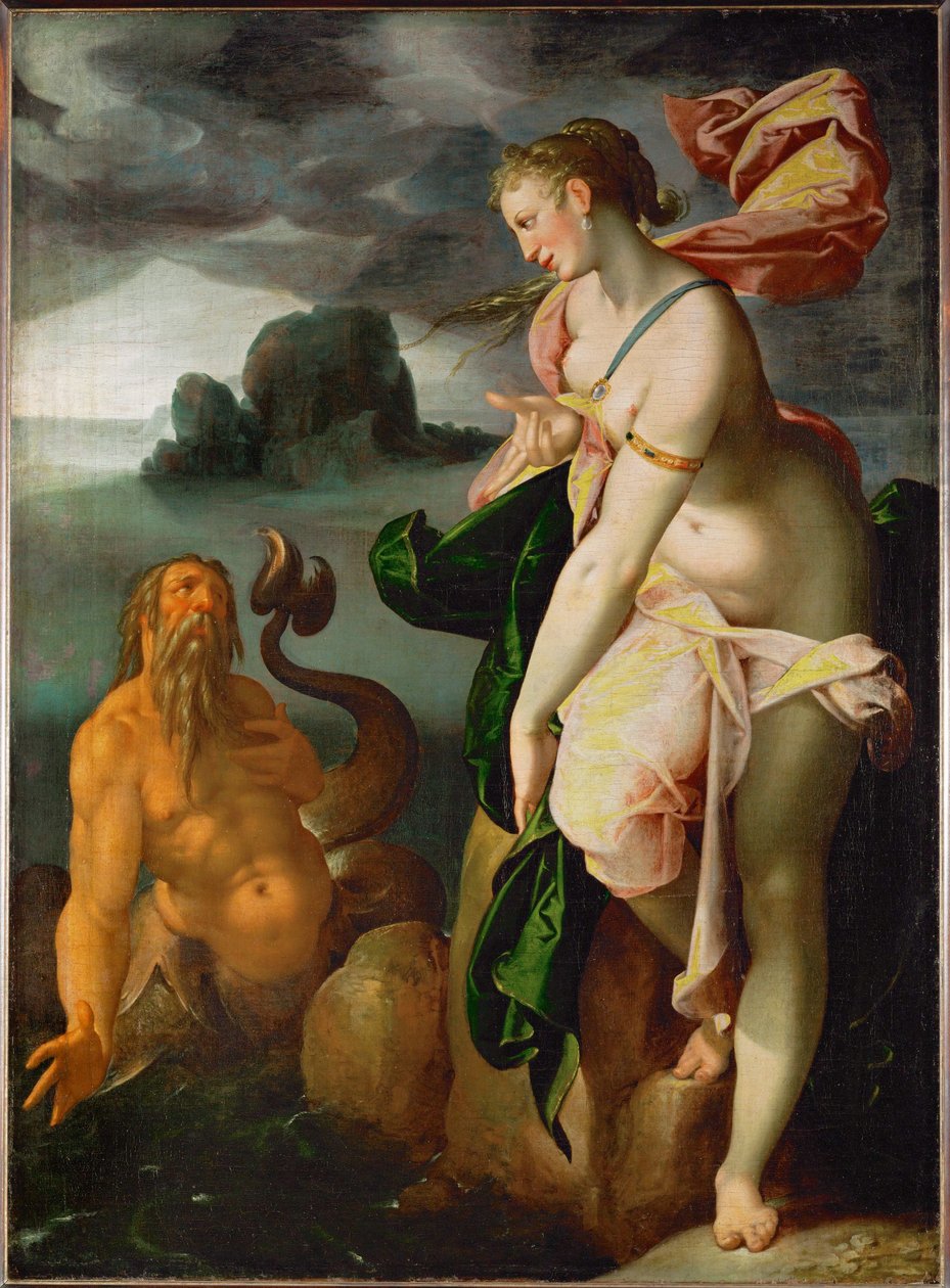 Glaucus ve Scylla by Bartholomaeus Spranger
