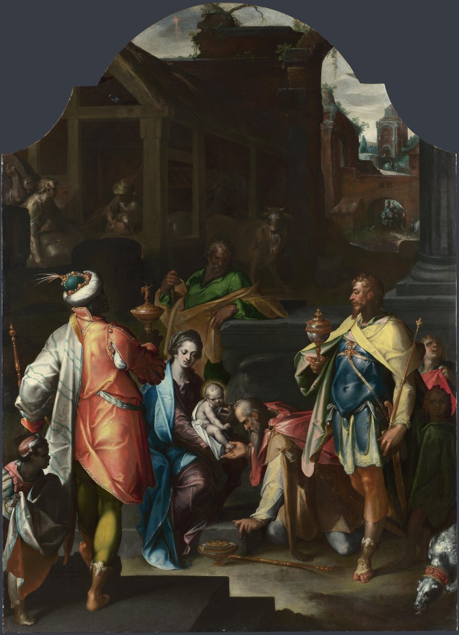 Kralların Hayranlığı, yaklaşık 1595 by Bartholomaeus Spranger