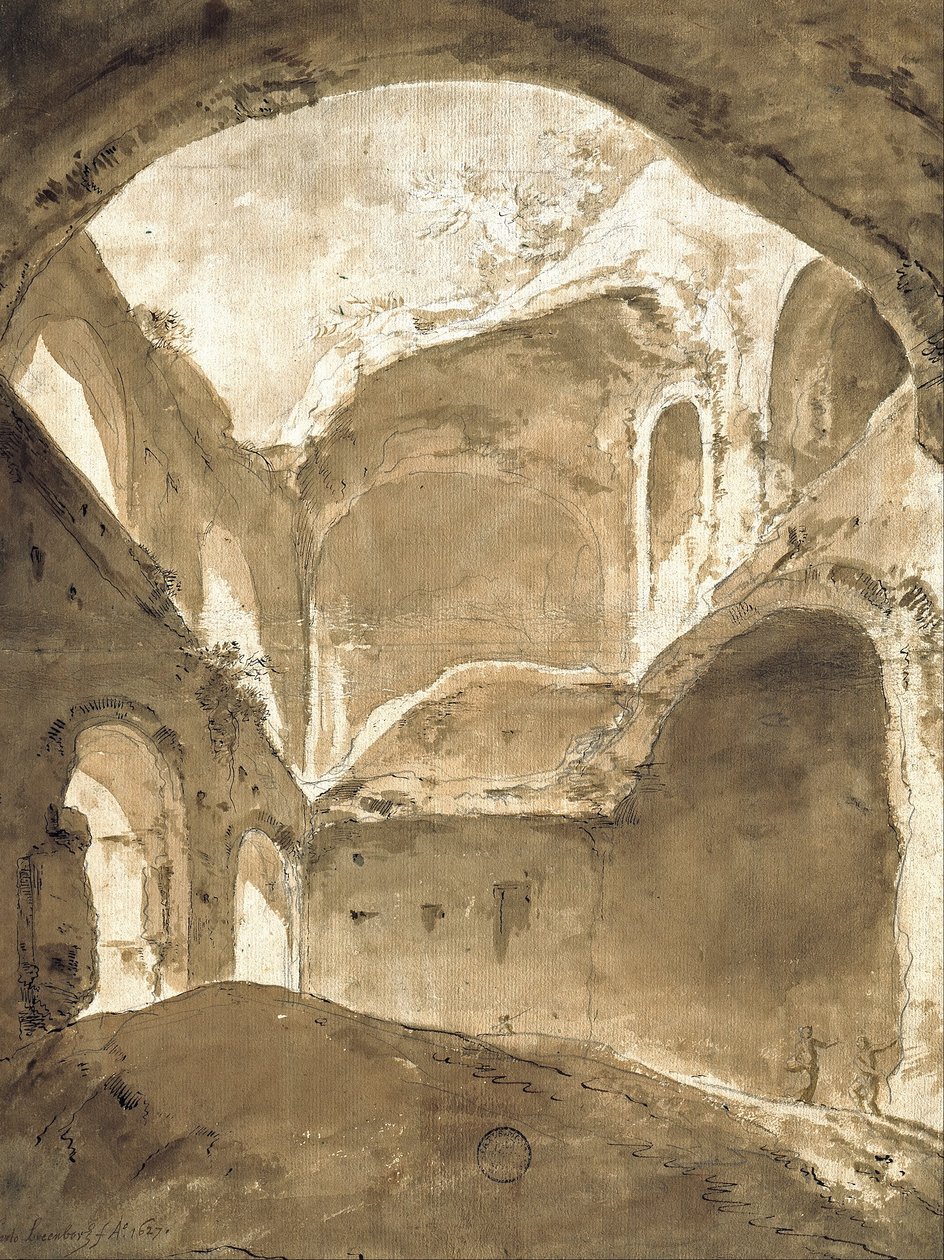 Kadim Bir Harabenin İçi by Bartholomeus Breenbergh