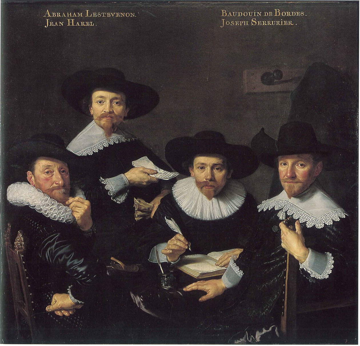 Valon Yetimhanesi Vekilleri by Bartholomeus van der Helst