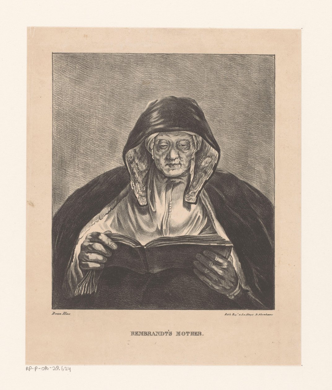 Okuyan yaşlı bir kadının portresi Rembrandt