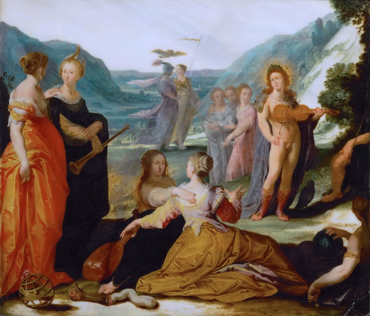  by Bartholomeus Spranger