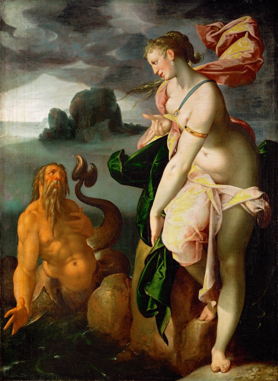 Glaucus ve Scylla by Bartholomeus Spranger