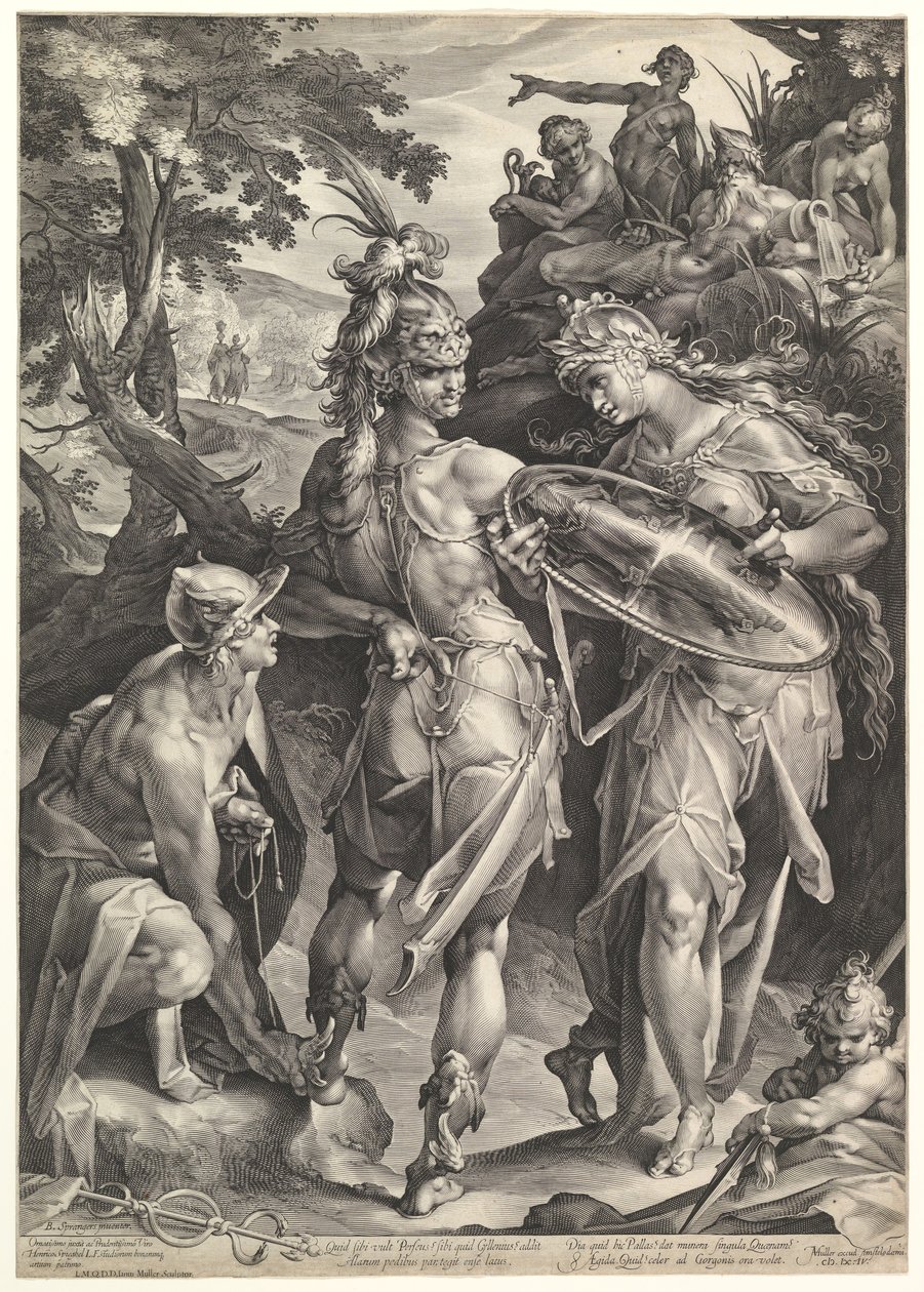 Minerva ve Merkür Perseus