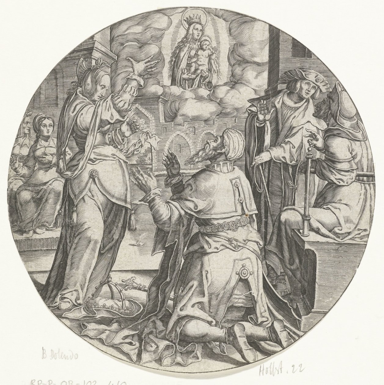 Çocuklu Mary, İmparator Augustus