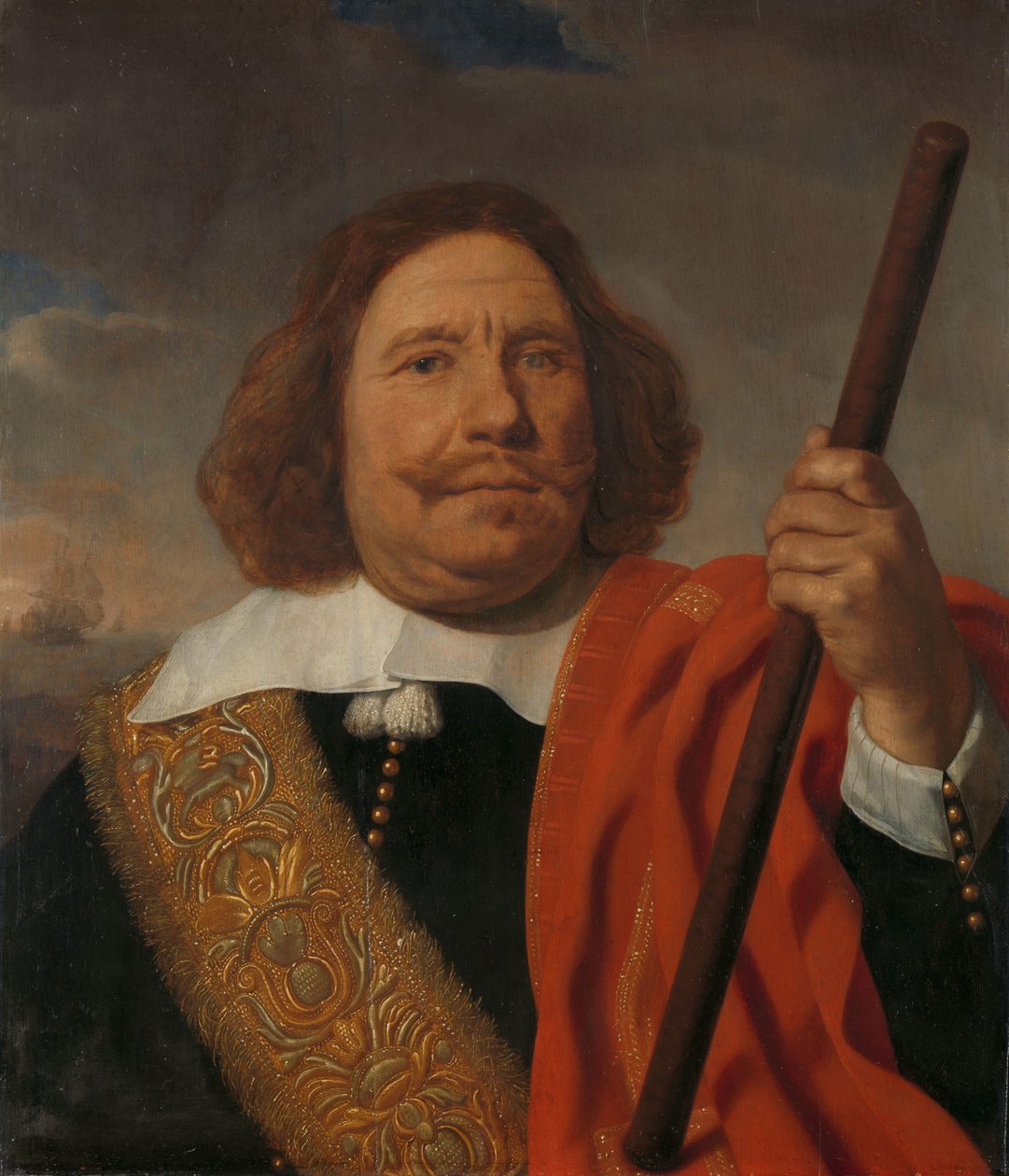 Egbert Meeuwsz Cortenaer (1605-65), Koramiral, Maas Amiralliği, Rotterdam by Bartholomeus van der Helst