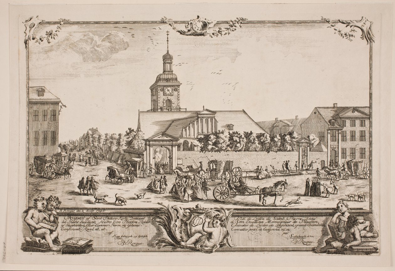 Aziz Petrus Kilisesi, Kopenhag by Bartholomæus Roque