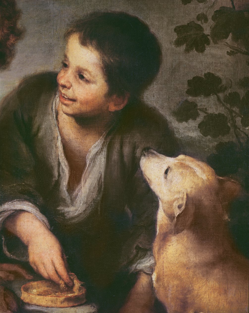 Pasta Yiyen Çocukların Detayı, 1670-75 (bkz. 213978) by Bartolomé Esteban Murillo