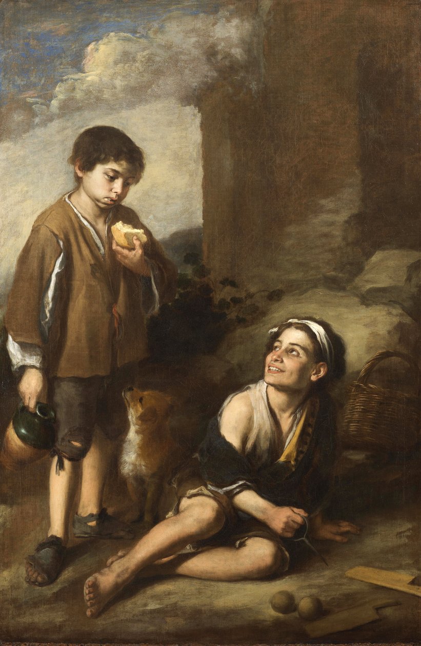Bir Ring Oyununa Davet (Dulwich Resim Galerisi) by Bartolomé Esteban Murillo