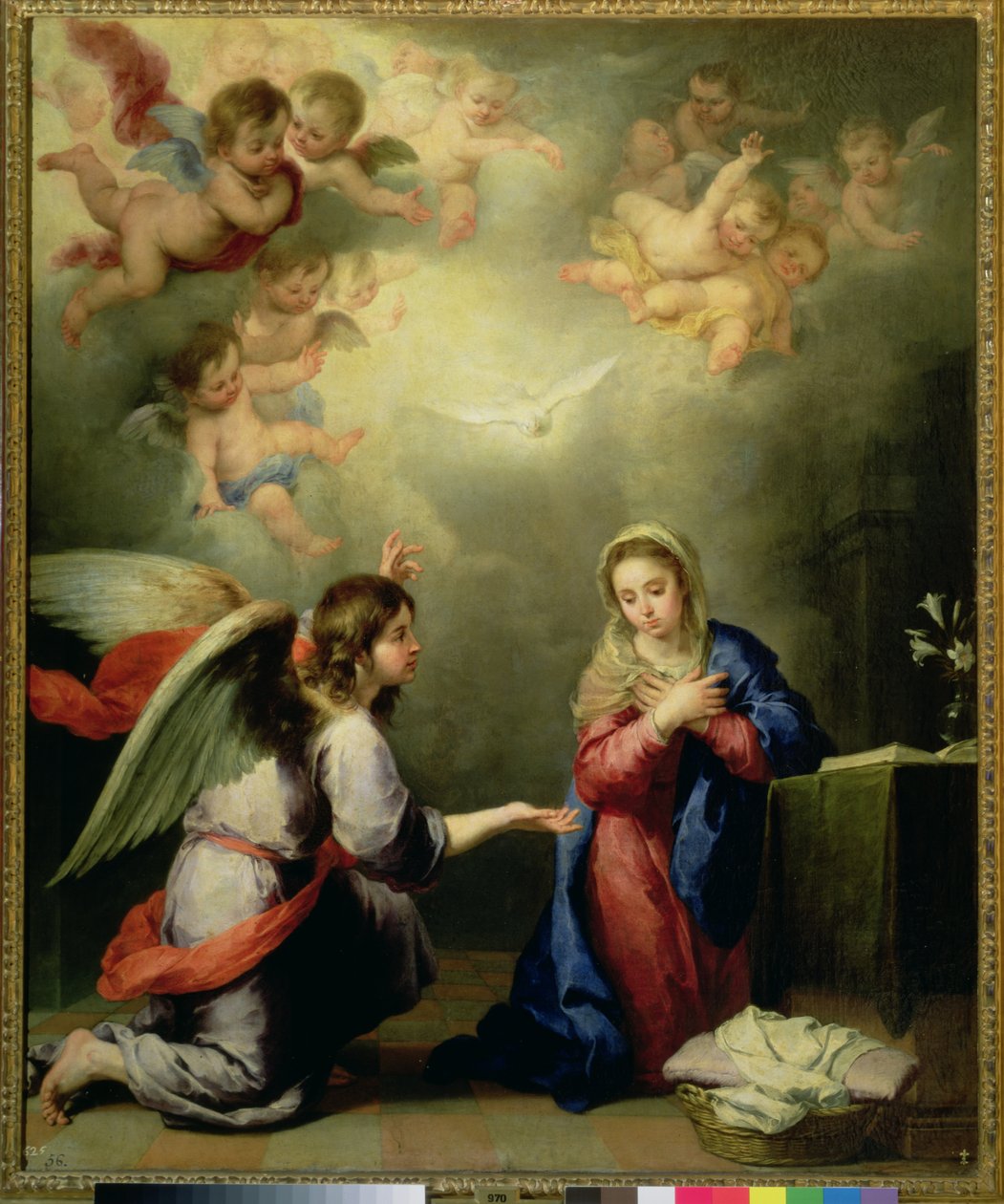 Müjde, 17. yüzyıl by Bartolomé Esteban Murillo