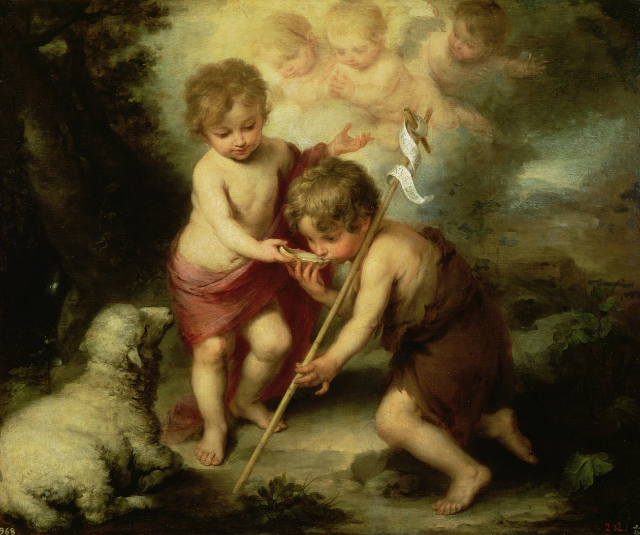 Kabuklu Çocuklar, c.1670 by Bartolomé Esteban Murillo