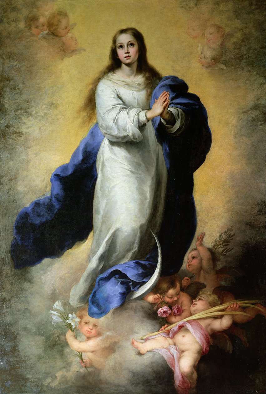 Immaculate Conception, 1660-65 by Bartolomé Esteban Murillo