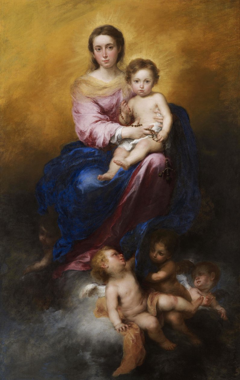 Tesbih Madonna by Bartolomé Esteban Murillo