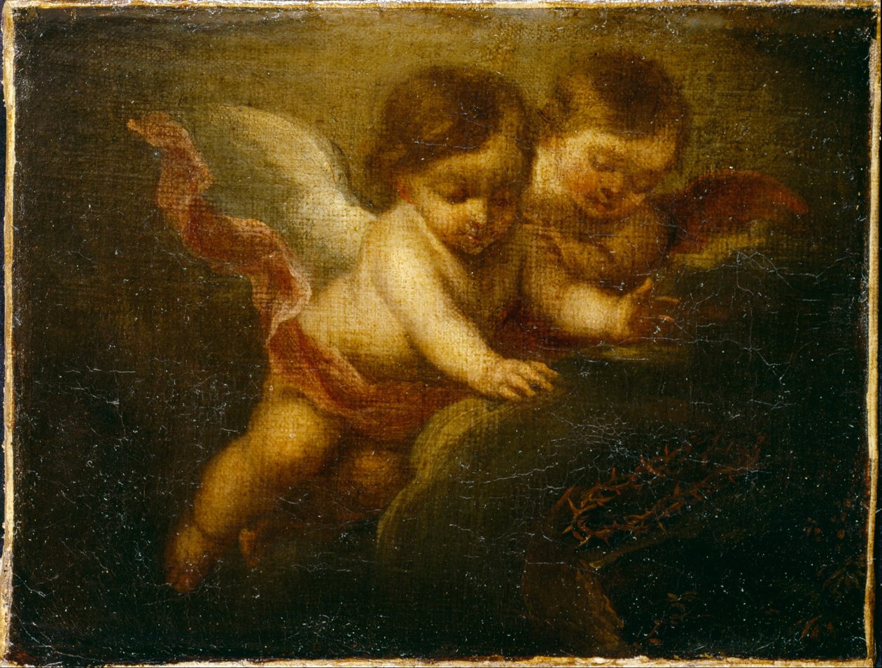 iki çocuk melek by Bartolomé Esteban Murillo