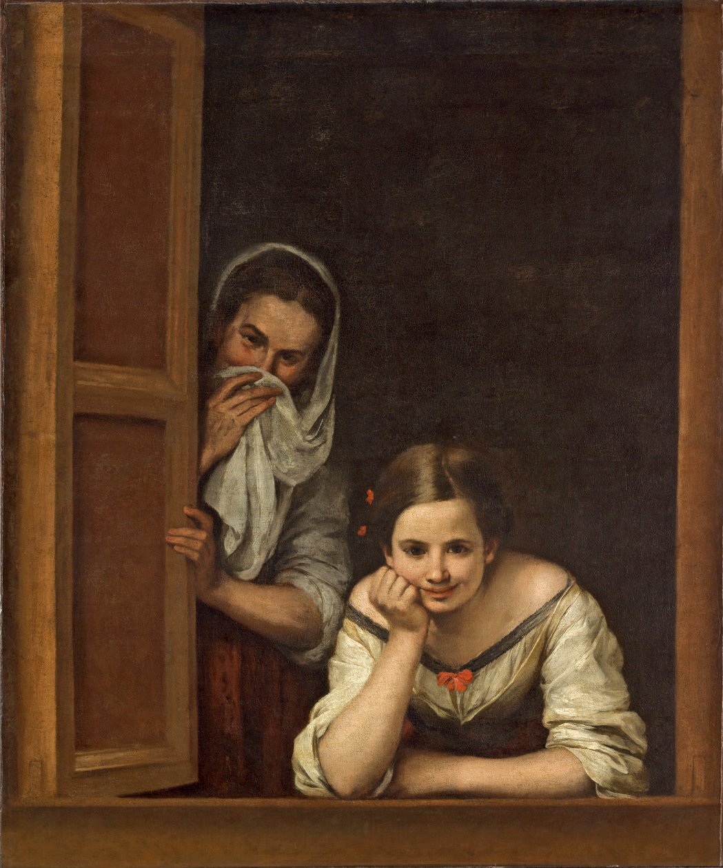 Women from Galicia at the Window, c.1655-1660  by Bartolomé Esteban Murillo