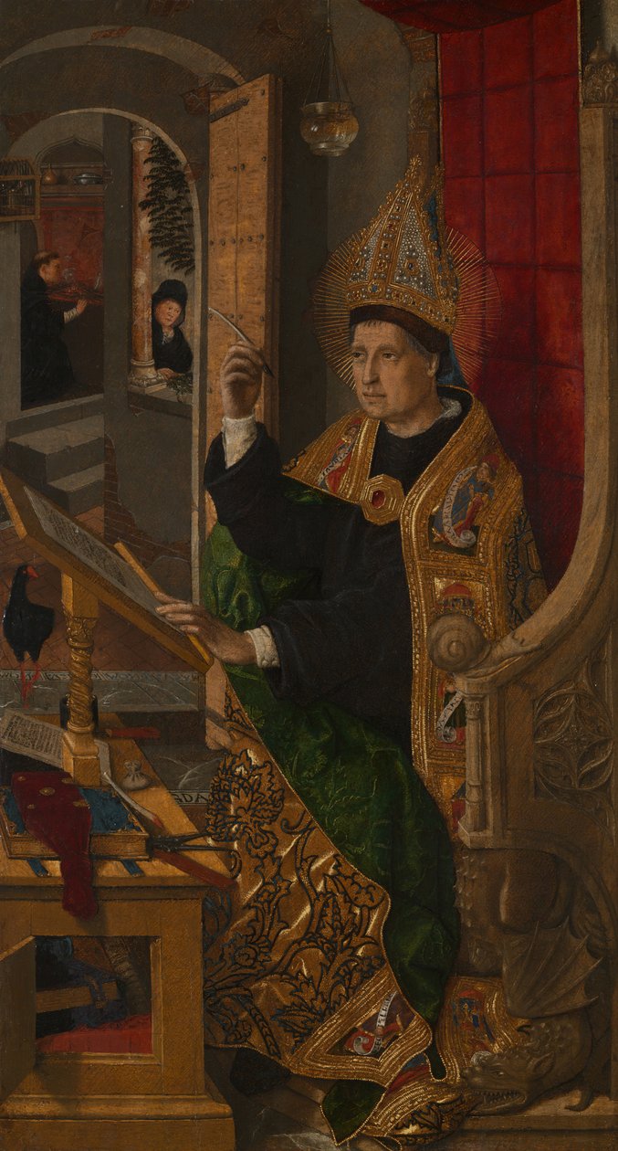 Aziz Augustine, 147785. by Bartolomé Bermejo