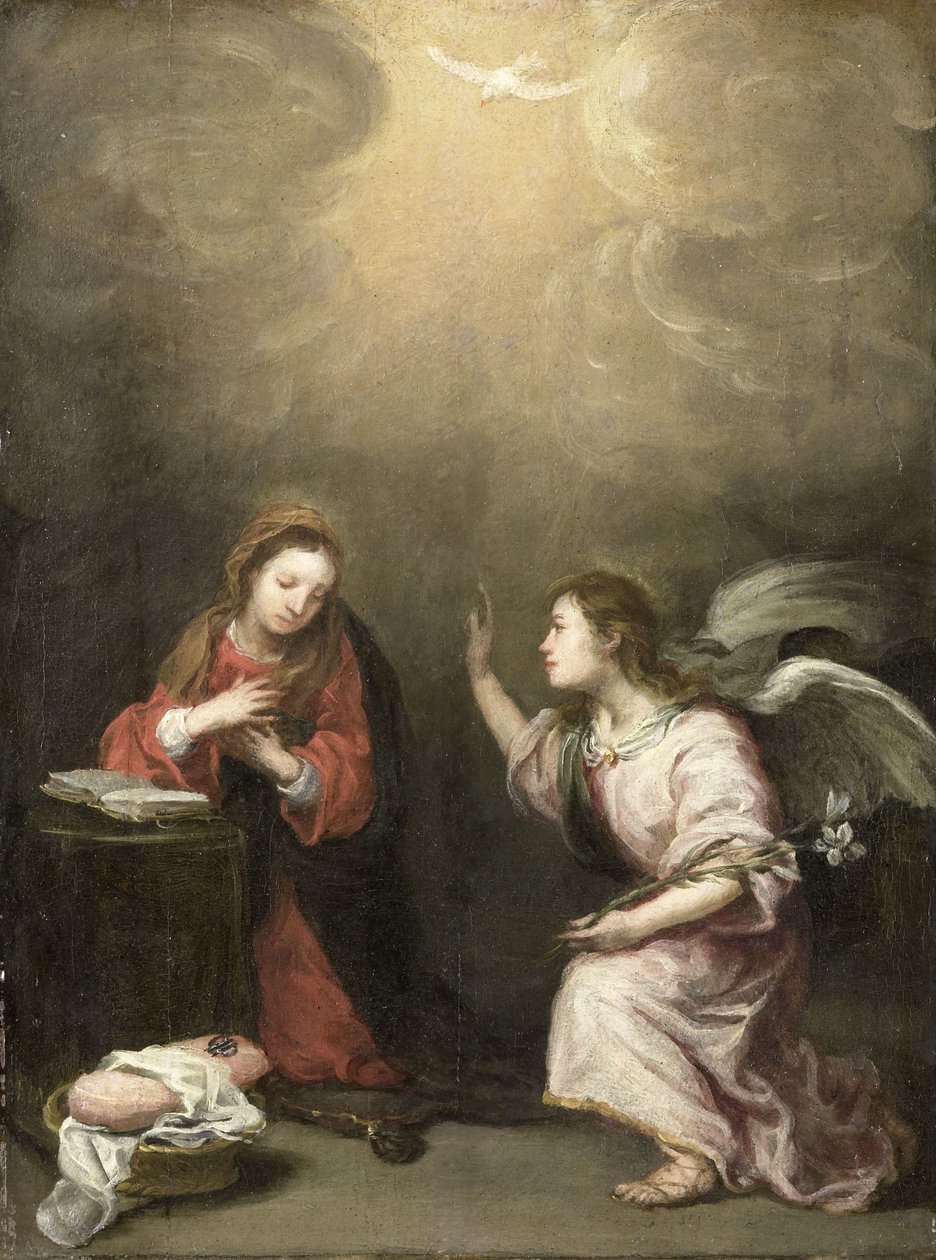 Duyuru by Bartolomé Esteban Murillo (follower of)