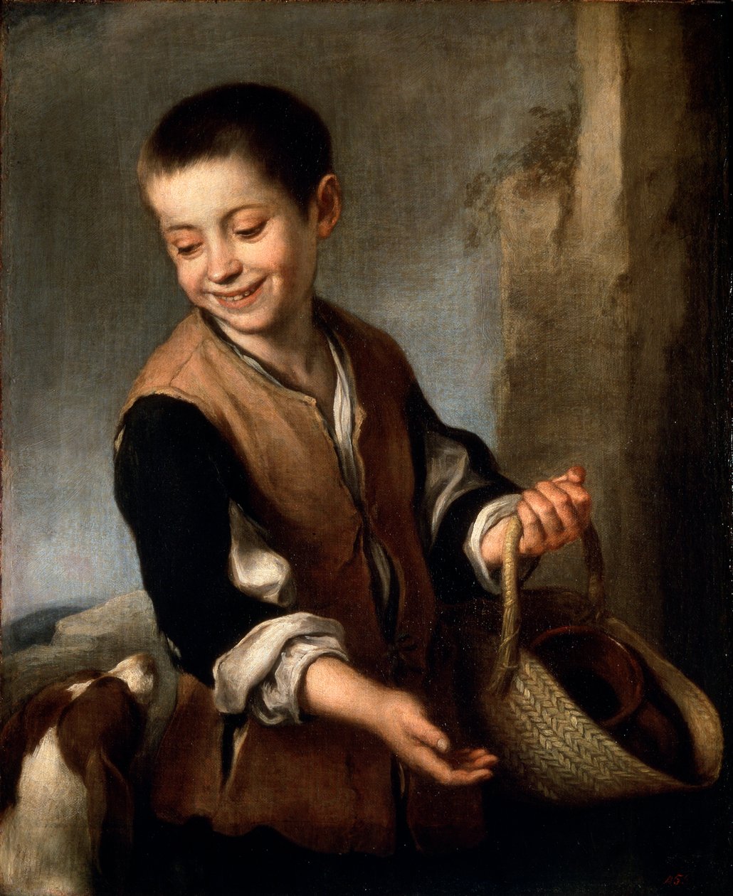 Köpekli Çocuk, c1650-c1660 by Bartolomé Esteban Murillo