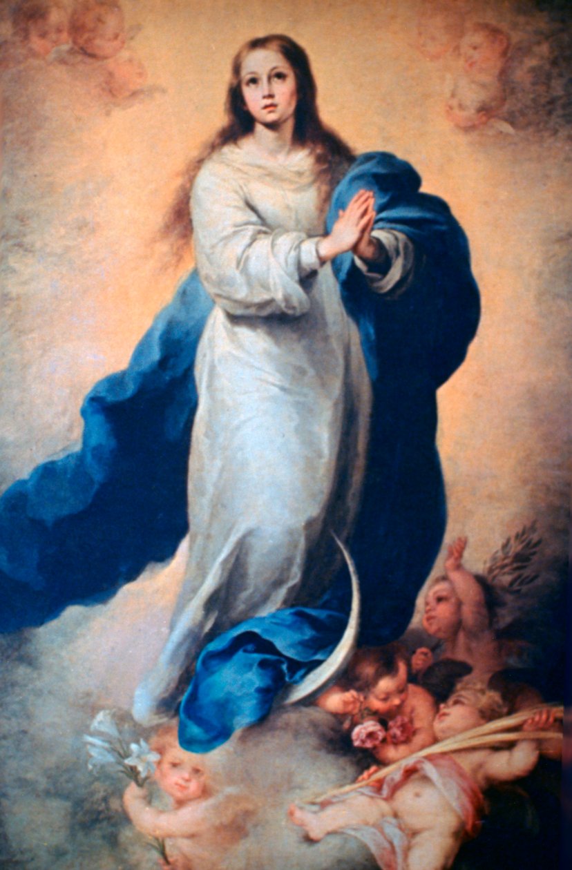 Kusursuz Gebelik, 1665-1670 by Bartolomé Esteban Murillo
