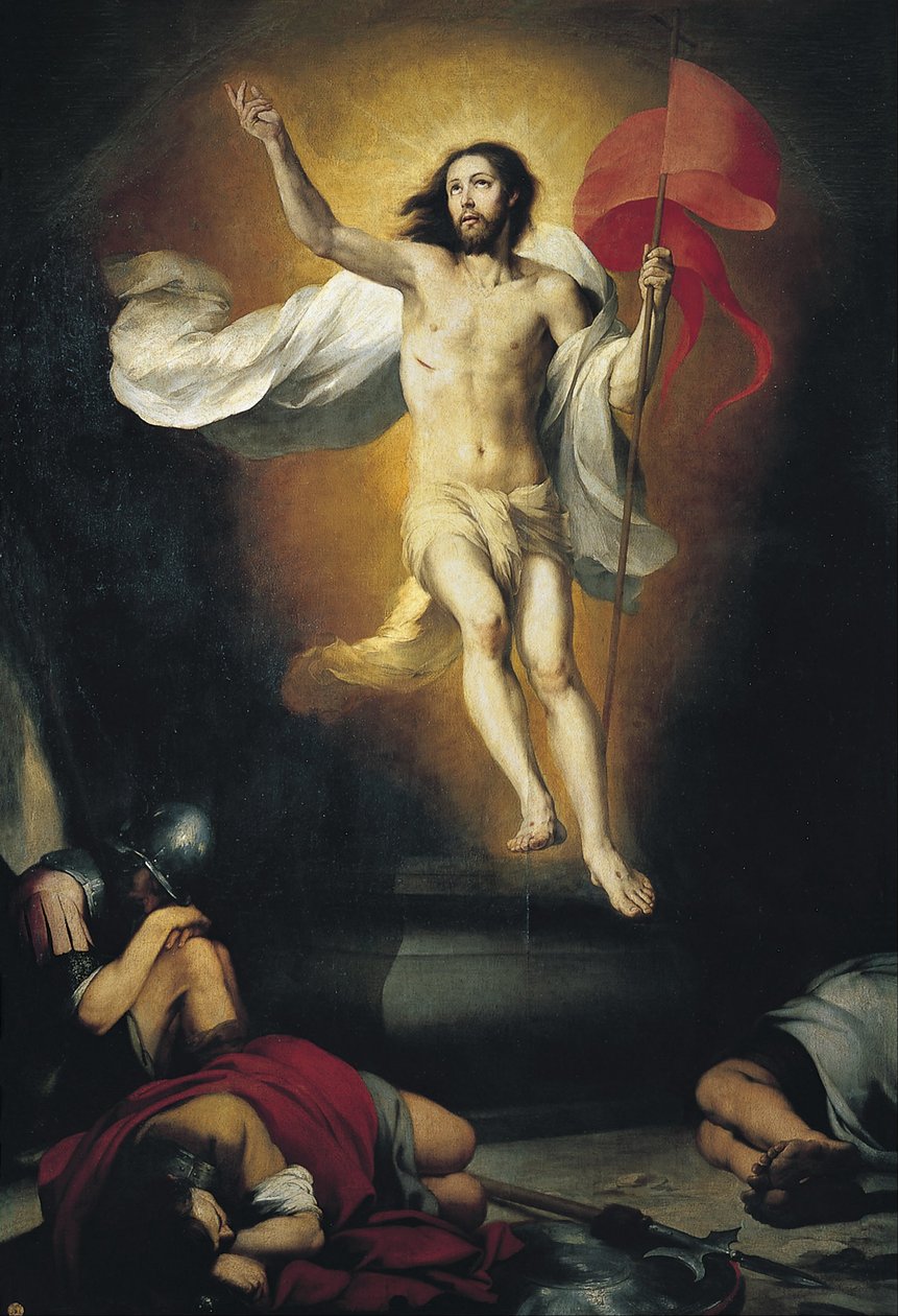 Rabbin Dirilişi by Bartolomé Esteban Murillo