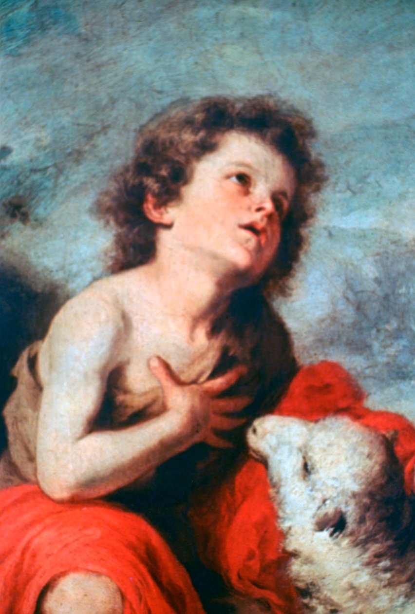 Vaftizci Yahya Çocukken, c1665 by Bartolomé Esteban Murillo
