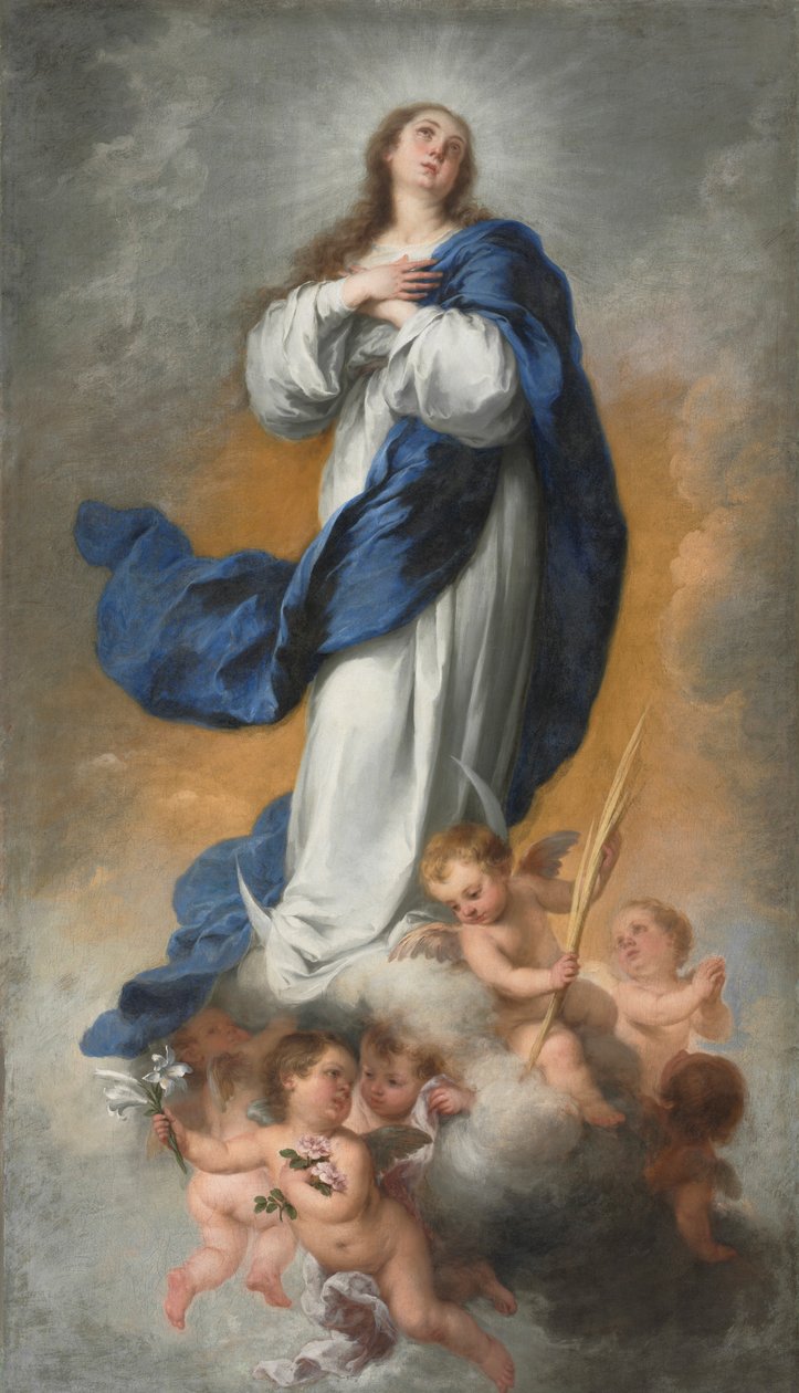 Immaculate Conception, c. 1680. by Bartolomé Esteban Murillo