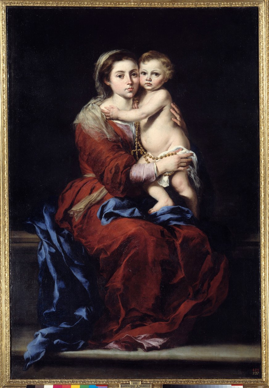 Tespih bakire. Madonna