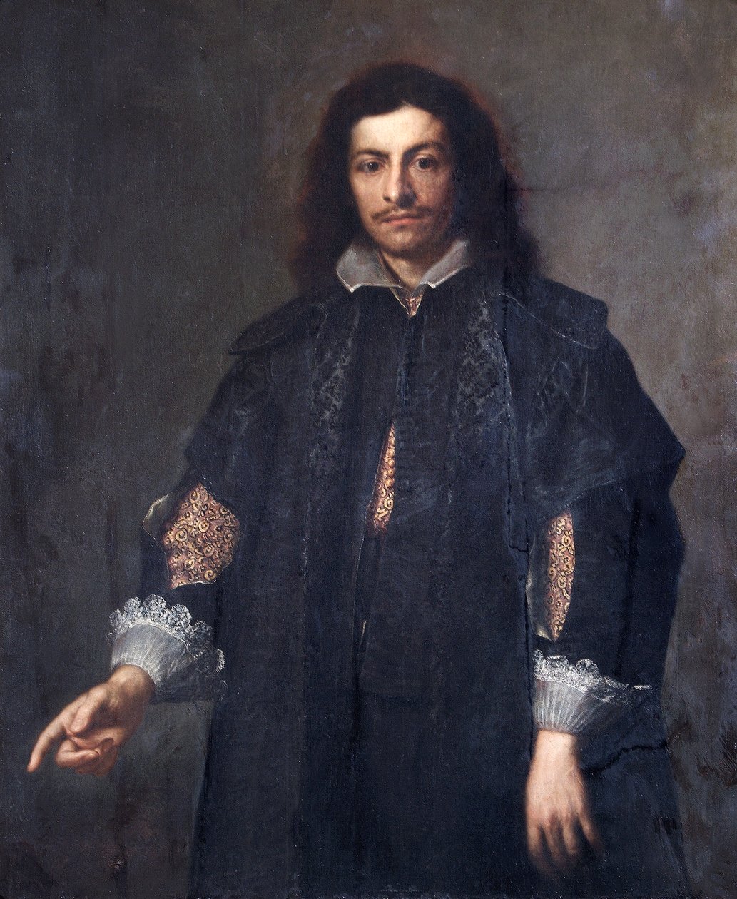 Bilinmeyen Bir Adam, 1650'lerin ortası (tuval üzerine yağlı boya) by Bartolomé Esteban Murillo