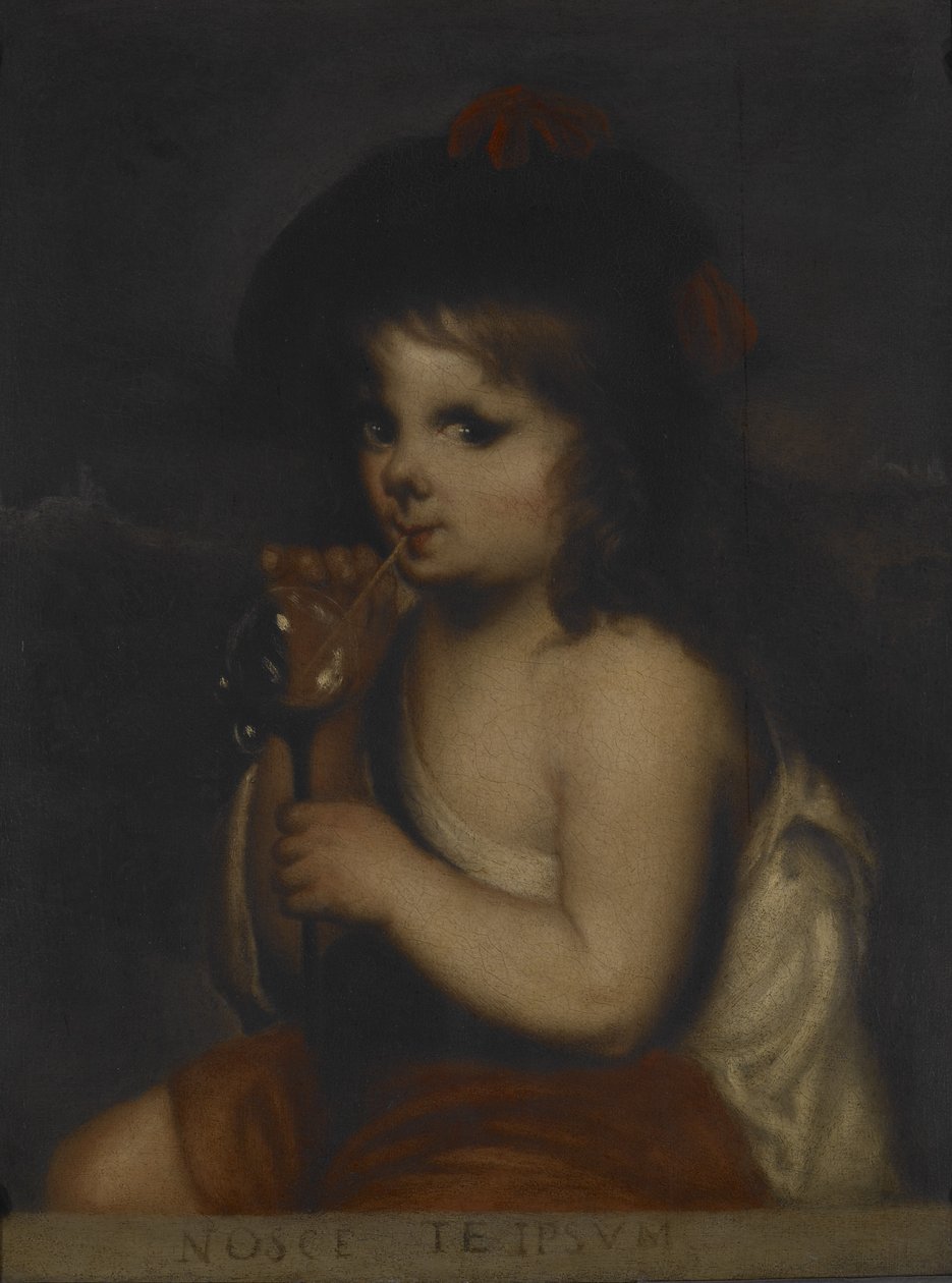 Boy Üfleyen Baloncuklar (tuval üzerine yağlıboya) by Bartolomé Esteban Murillo